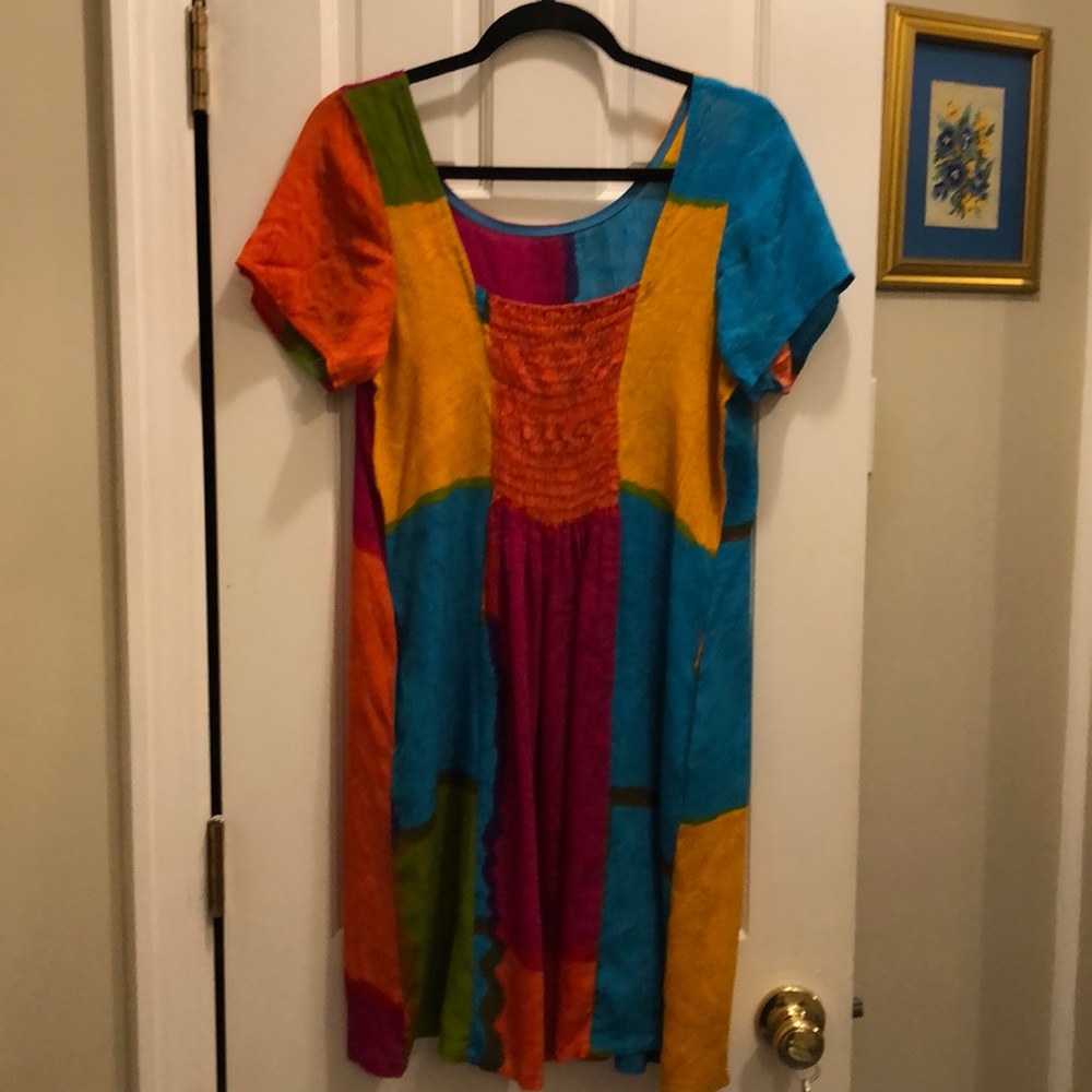 Colorful Mini Sun Dress - Picture 9 of 12